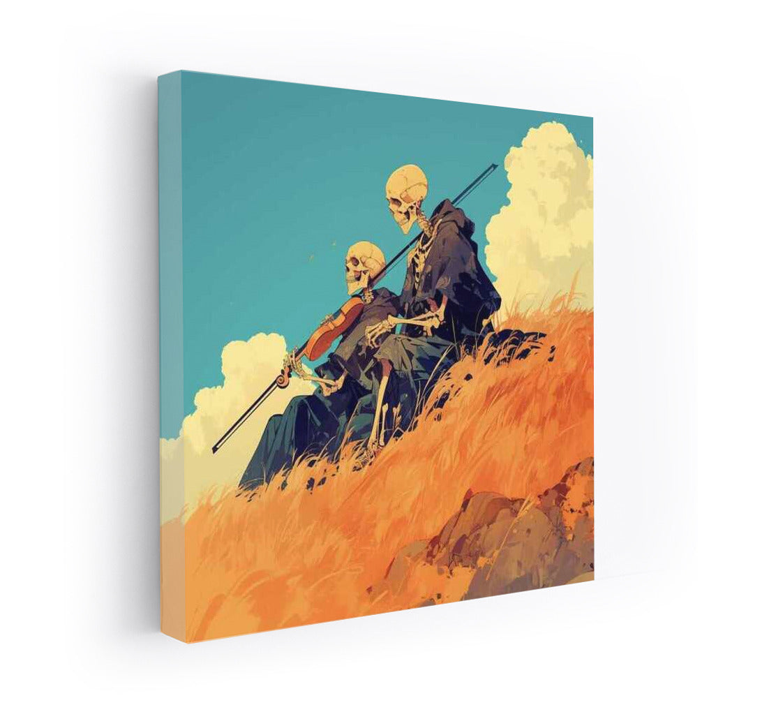 Sky Skeletons: Fantasy Scene for Interior