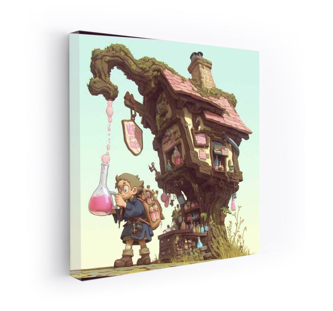 Alchemy House: Secrets of Nature in Fantasy World