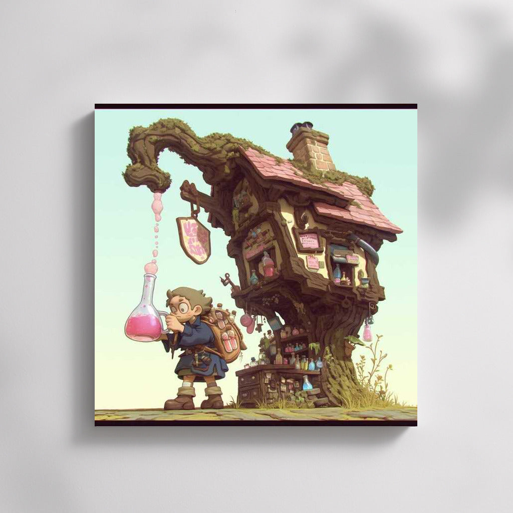 Alchemy House: Secrets of Nature in Fantasy World