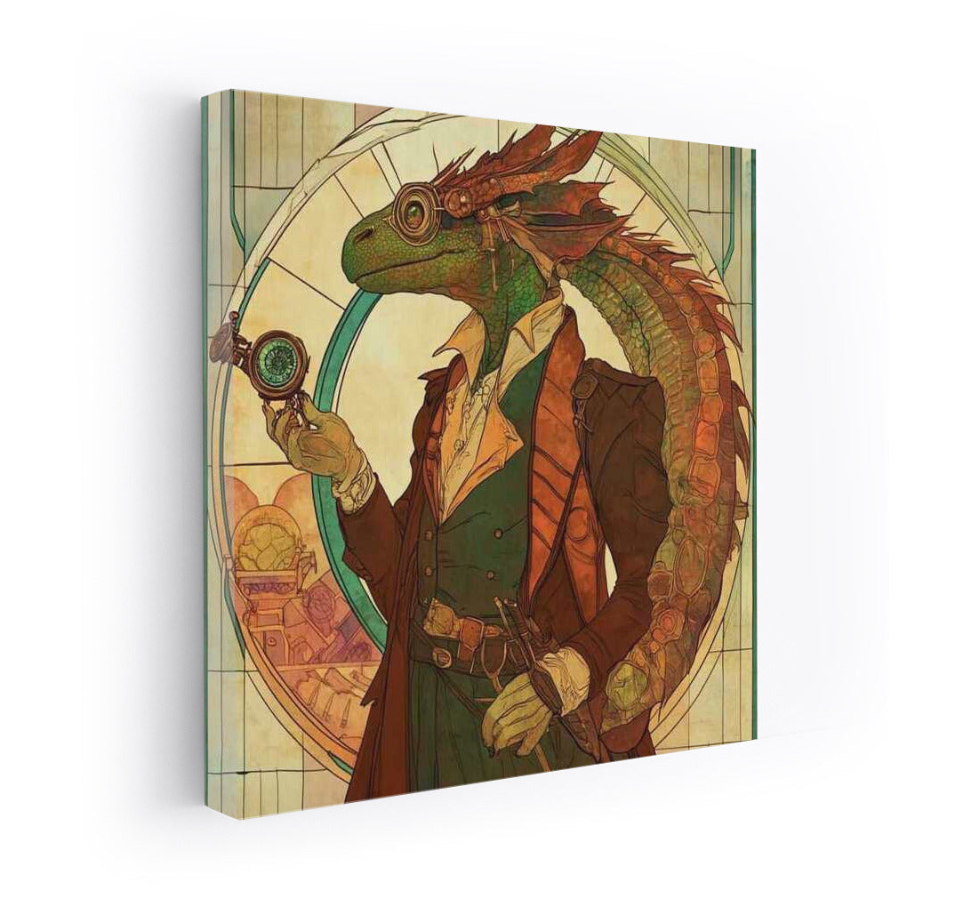 Elegant Dragon: Fantasy Magic on Your Wall