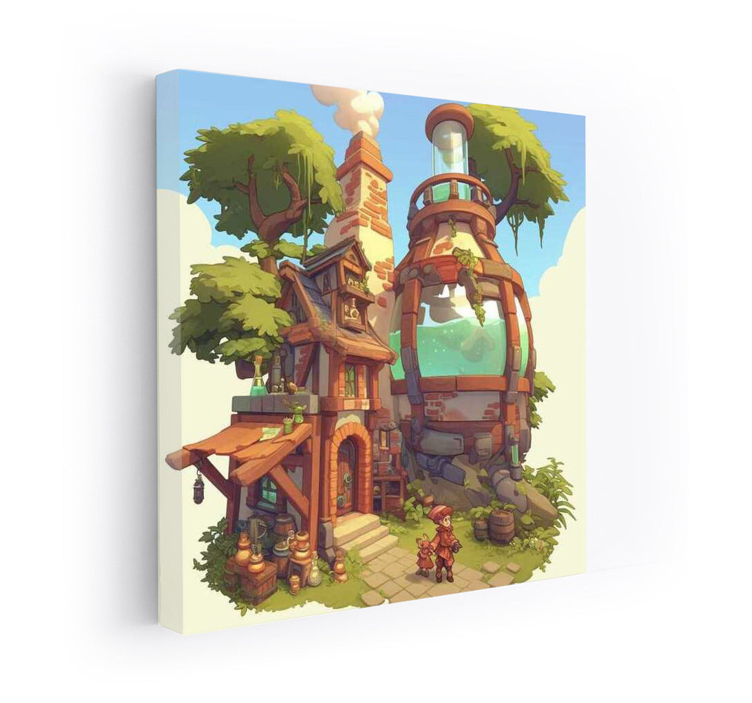 Magic House: Trees on the Roof and Magic in the Air