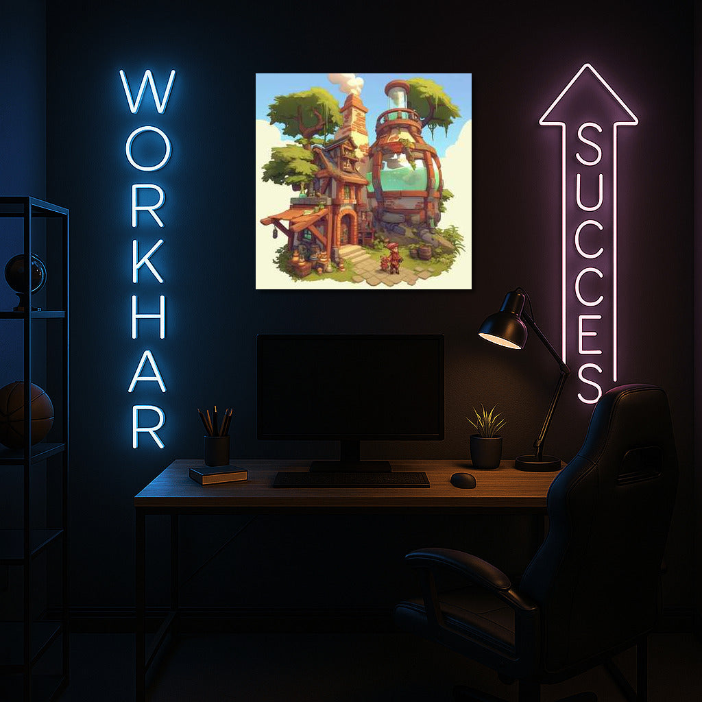 Magic House: Trees on the Roof and Magic in the Air