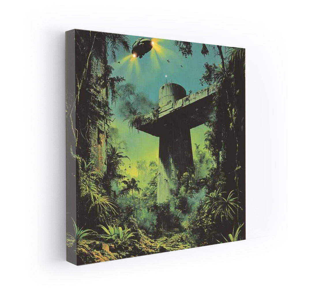Floating Forest: Mysterious Fantasy Landscape