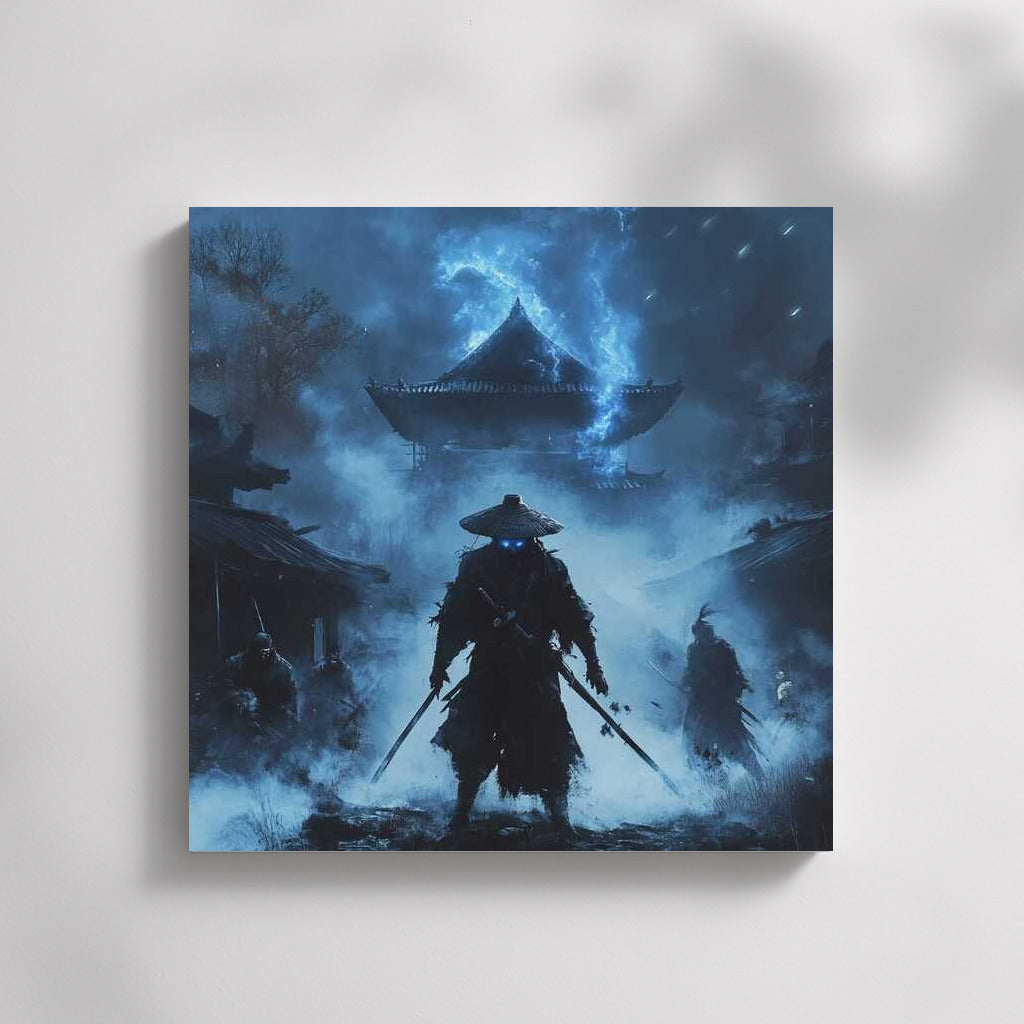 Fantasy Knight: Storm Magic and Mysterious Warrior