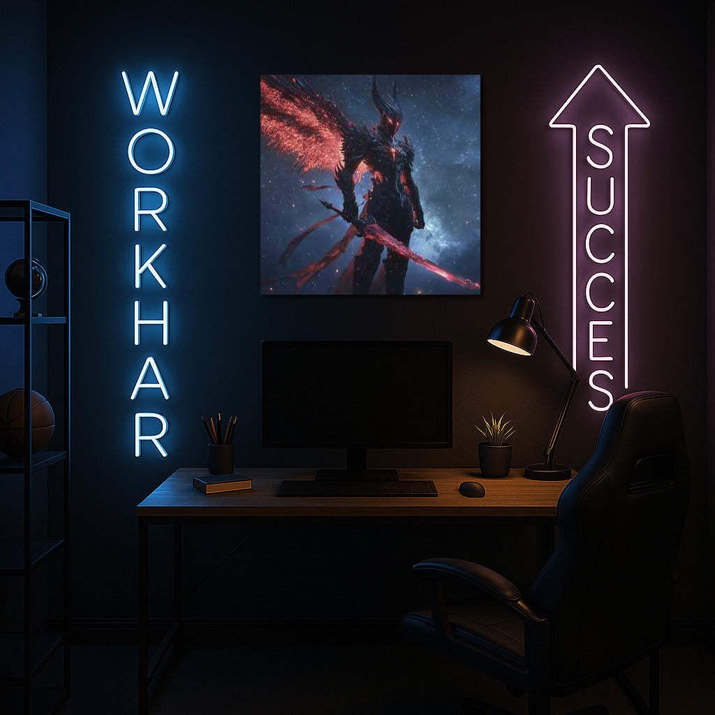 Fire Lord: Red Demon in Fantasy World