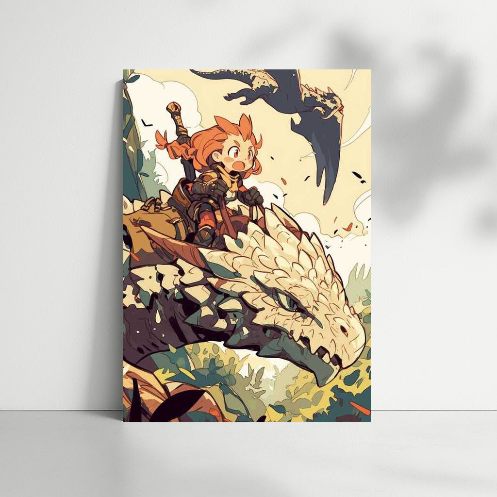 Brave Dragon Rider: Dive into the World of Fantasy