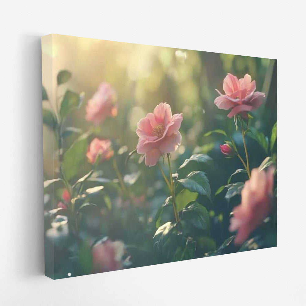 Japanese Camellia Blooms: The Magic of Petals