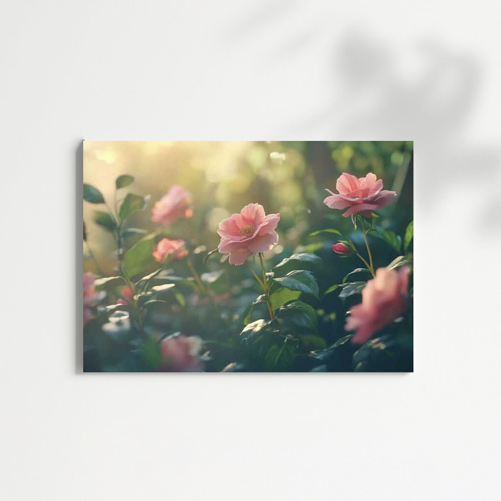 Japanese Camellia Blooms: The Magic of Petals