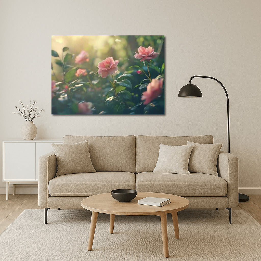 Japanese Camellia Blooms: The Magic of Petals