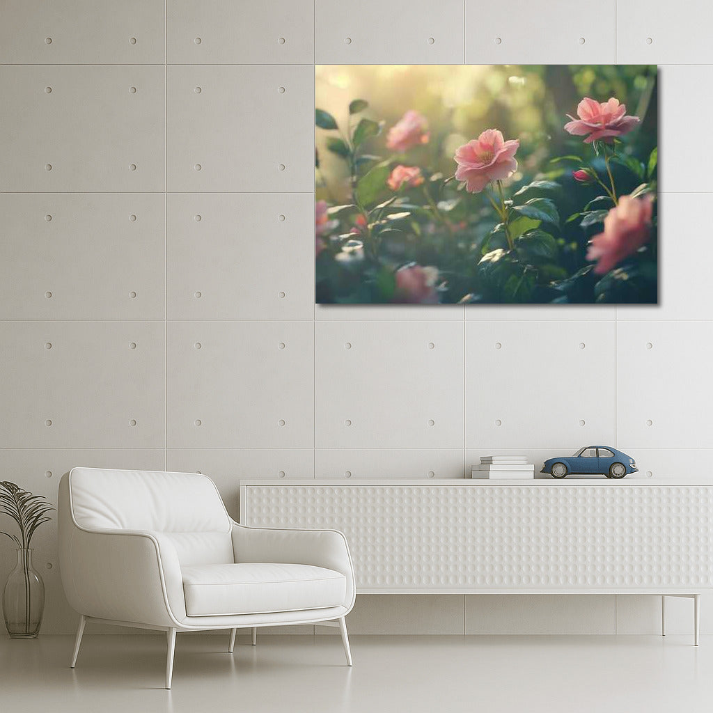 Japanese Camellia Blooms: The Magic of Petals