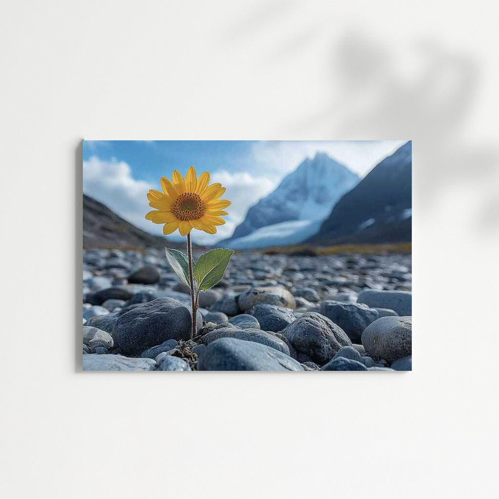 The Majesty of the Mountains and the Beauty of the Sunflower: The Natural Power of Flowers