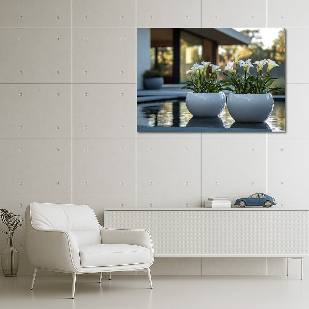 White Callas: Elegance and Freshness in the Interior