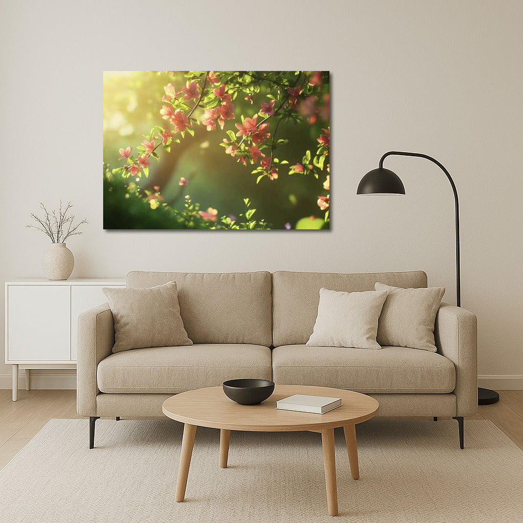 Blooming Azalea Garden: Live Flowers for Comfort