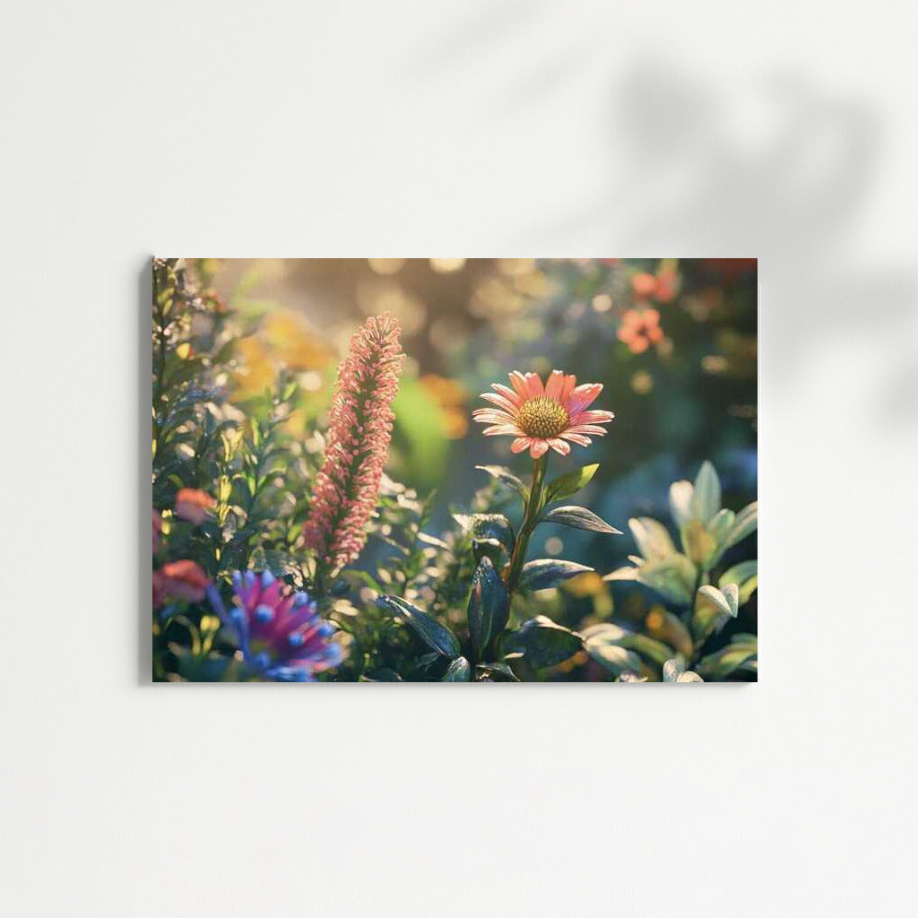 Echinacea at Dawn: Harmony of Flowers and Plants