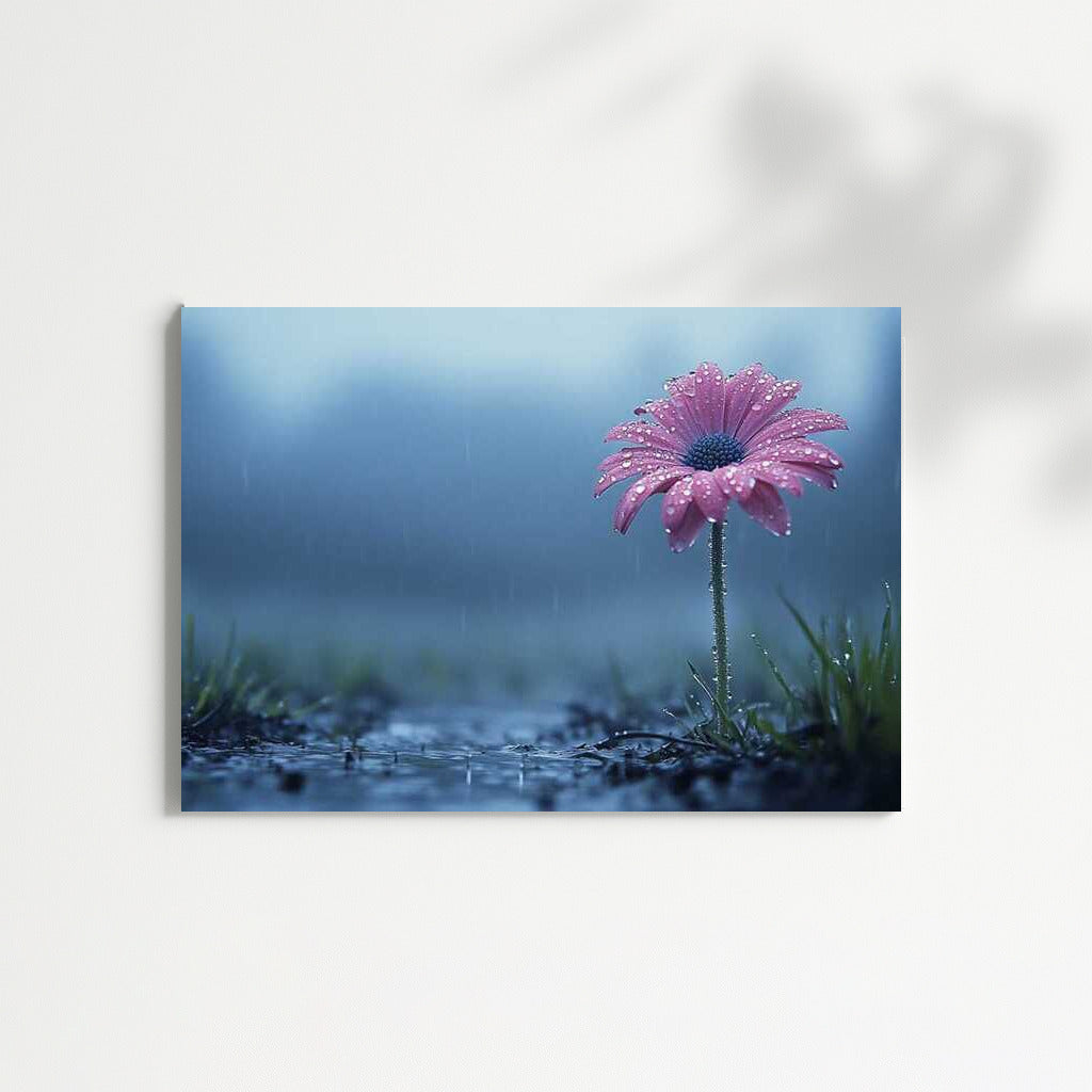 Delicate Pink Gerbera: Bright Floral Accent for Interior