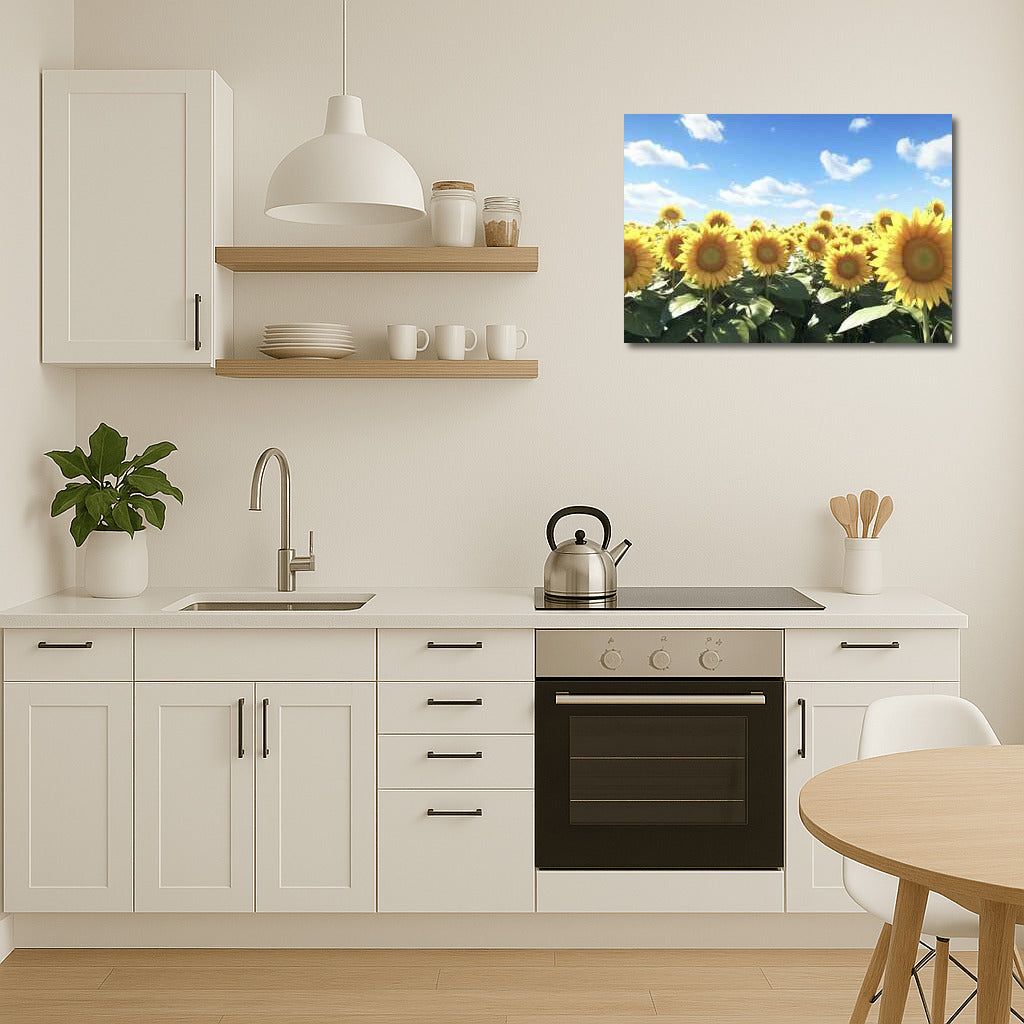 Flower Symphony: Field of Giant Sunflowers