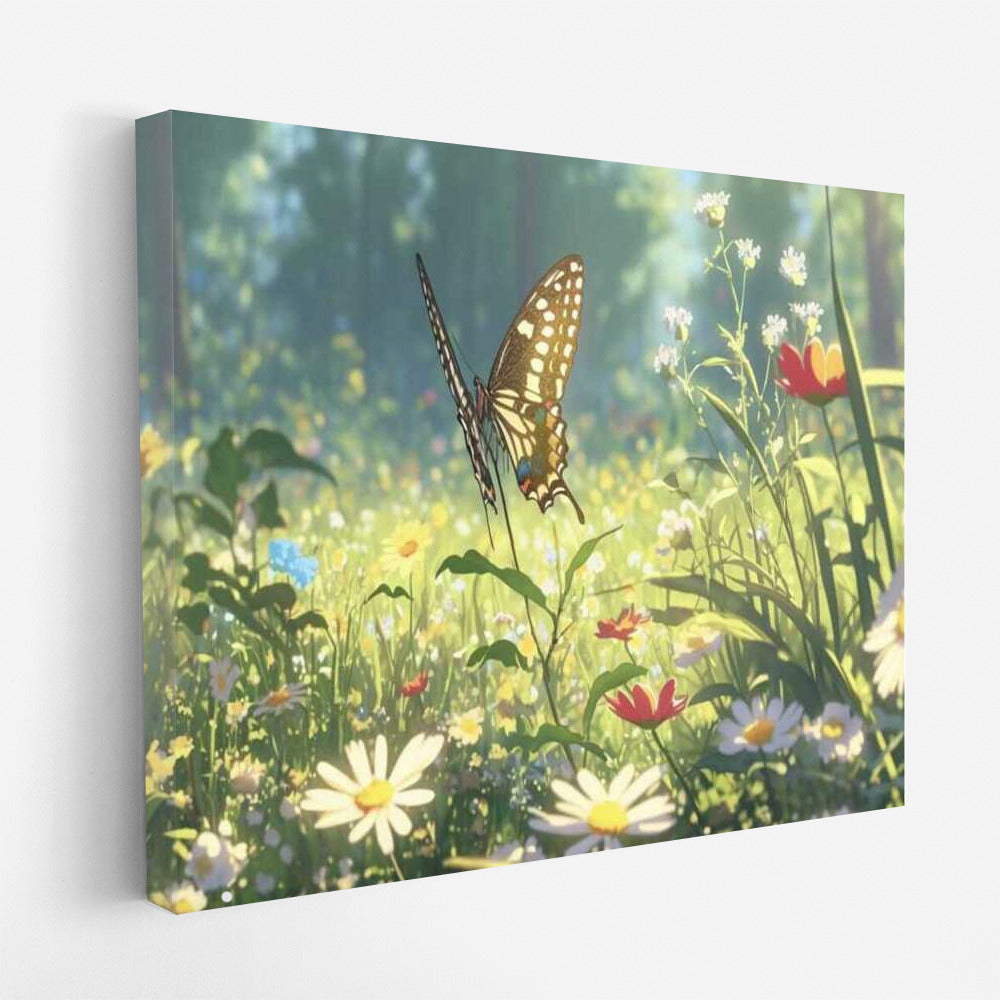Blooming Meadow: Daisies in Art Wildflowers