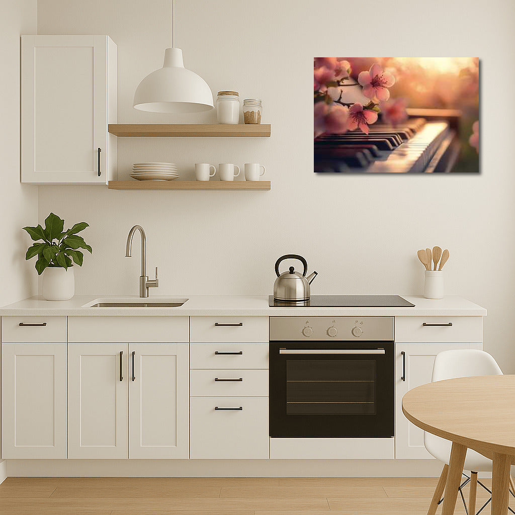 Sakura Flowers and Piano Melody: Inspiration and Comfort