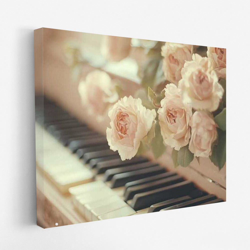 Melody of Roses: Piano Flowers 4