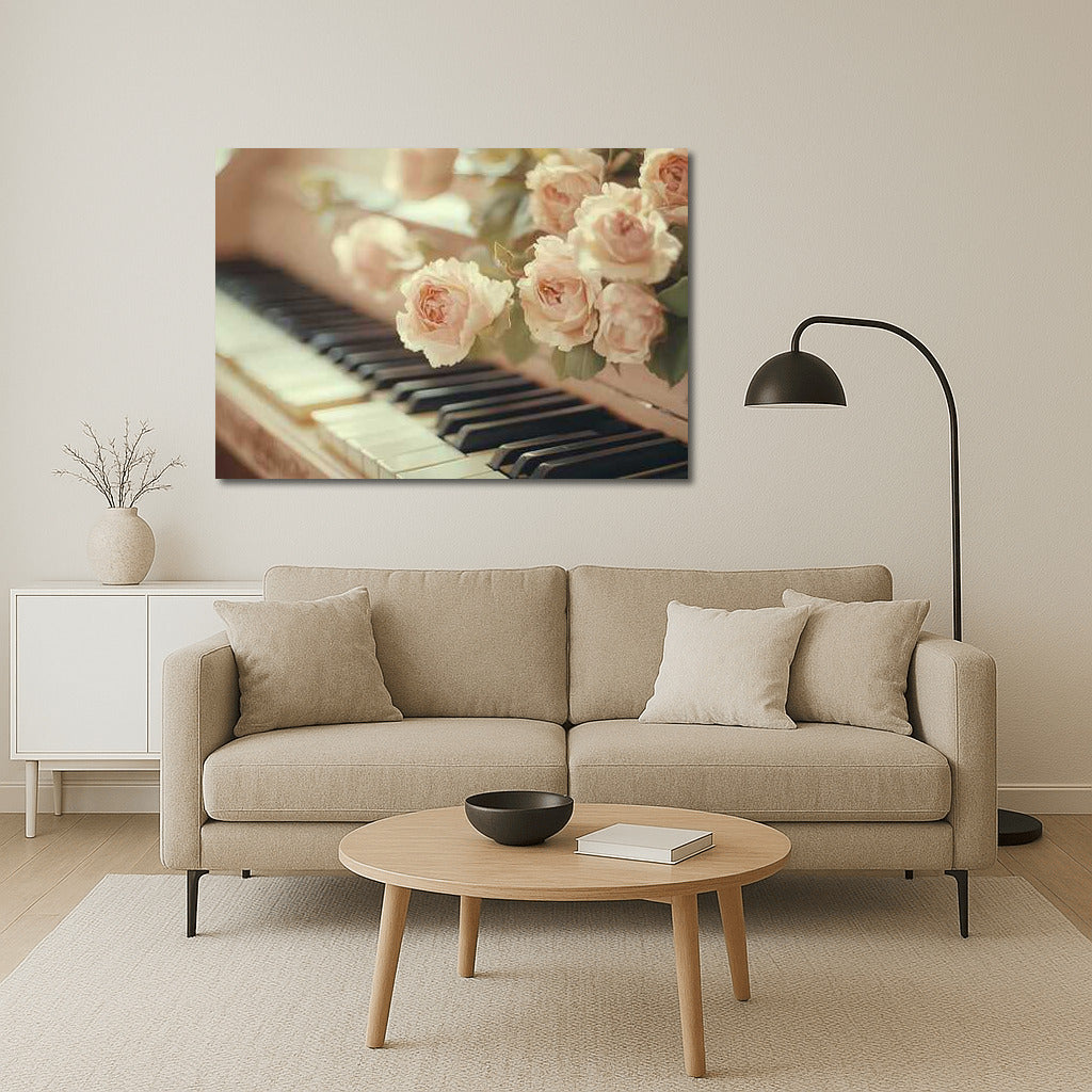 Melody of Roses: Piano Flowers 4