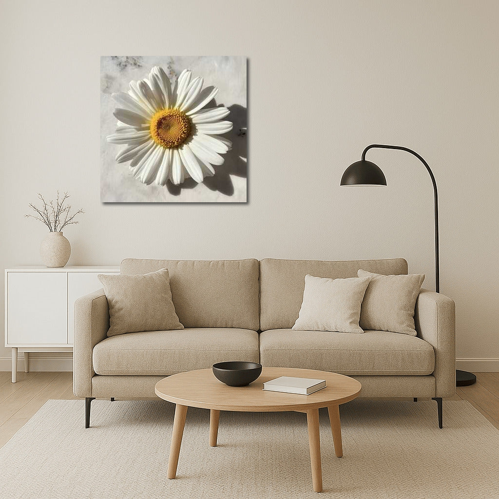 Summer Freshness: White Daisy