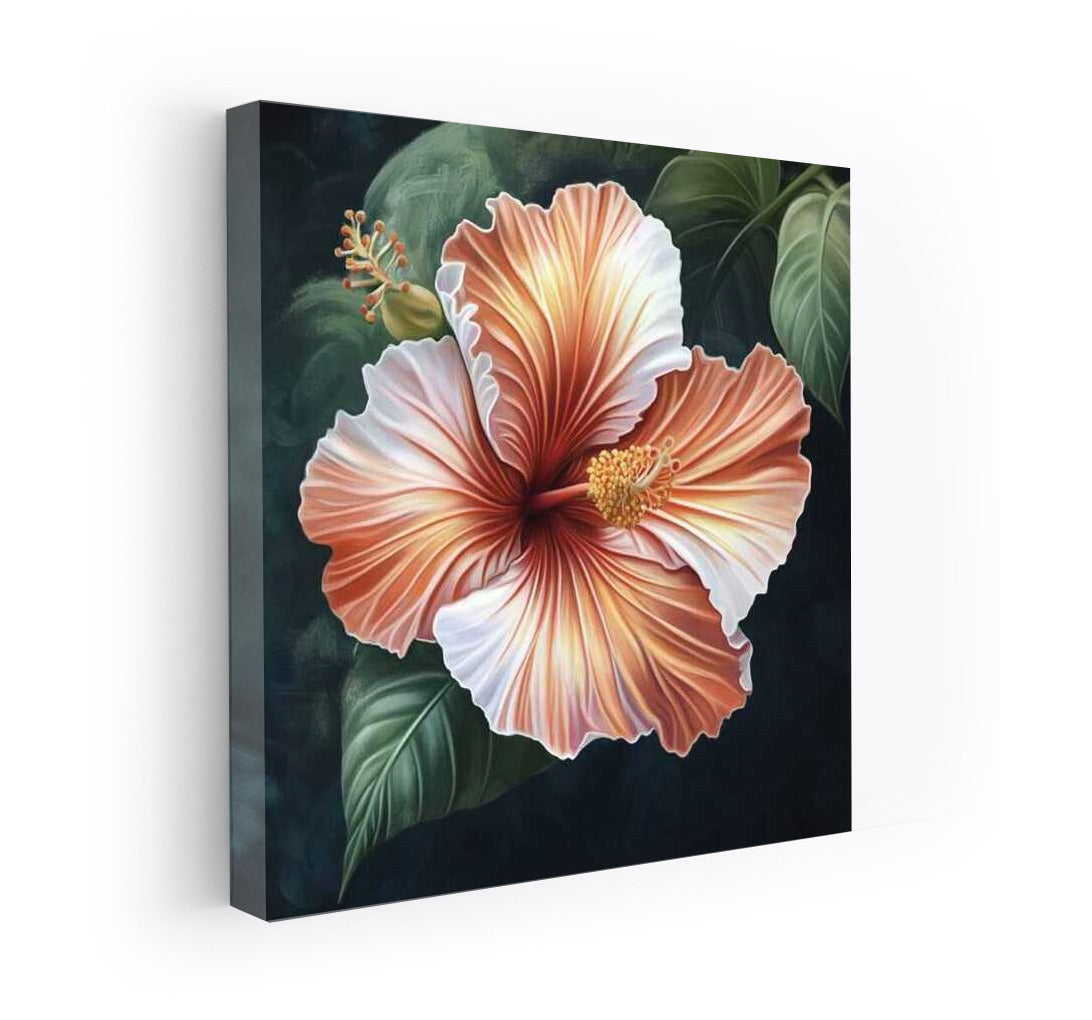 Hibiscus Dance: Tropical Grace of a Flower