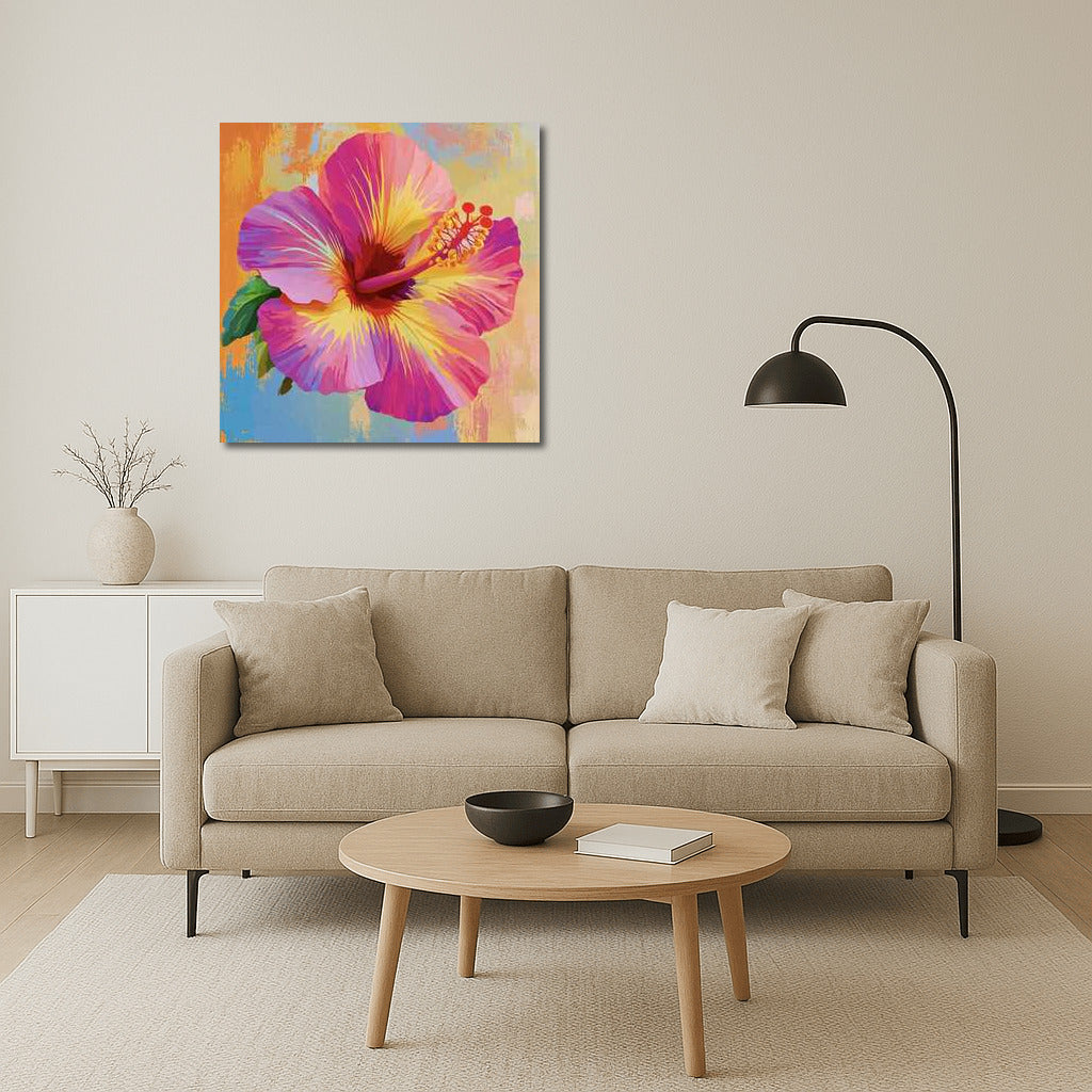 Tropical Hibiscus: An Explosion of Color for Your Walls