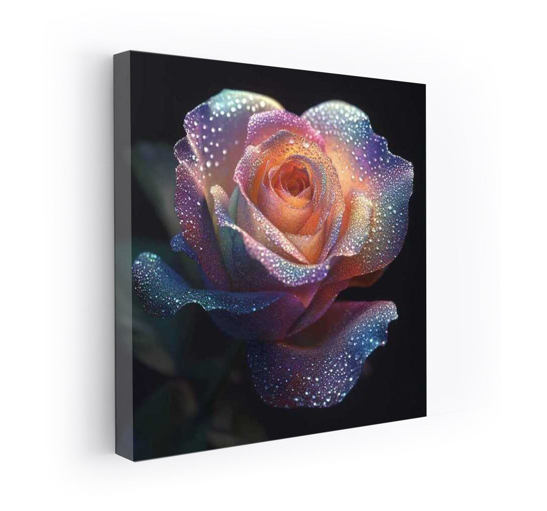 Flower Miracle: Bright Rainbow Rose Rainbow