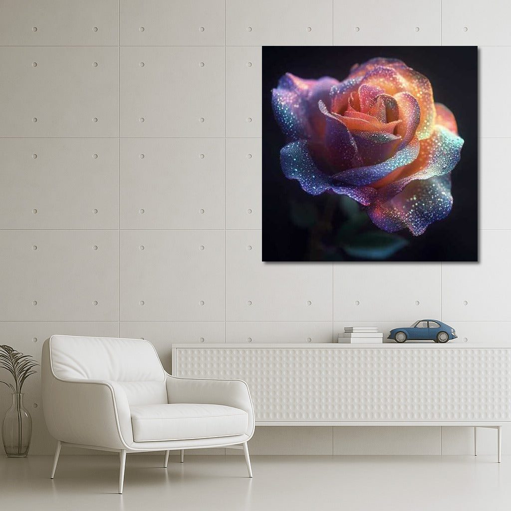Rainbow Rose Miracle: A Bright Flower of Inspiration