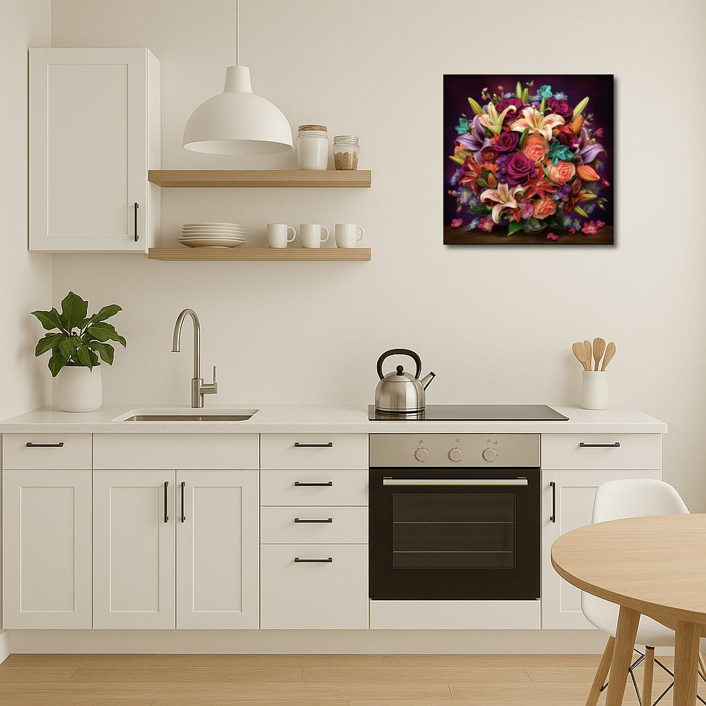 Bright Bouquet: Lilies and Roses for an Exquisite Interior