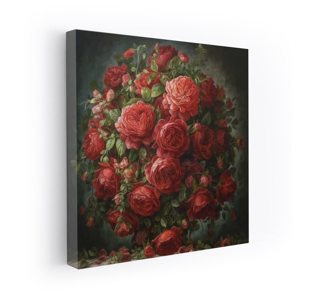 Bright Bouquet of Red Roses: Elegance and Vivacity