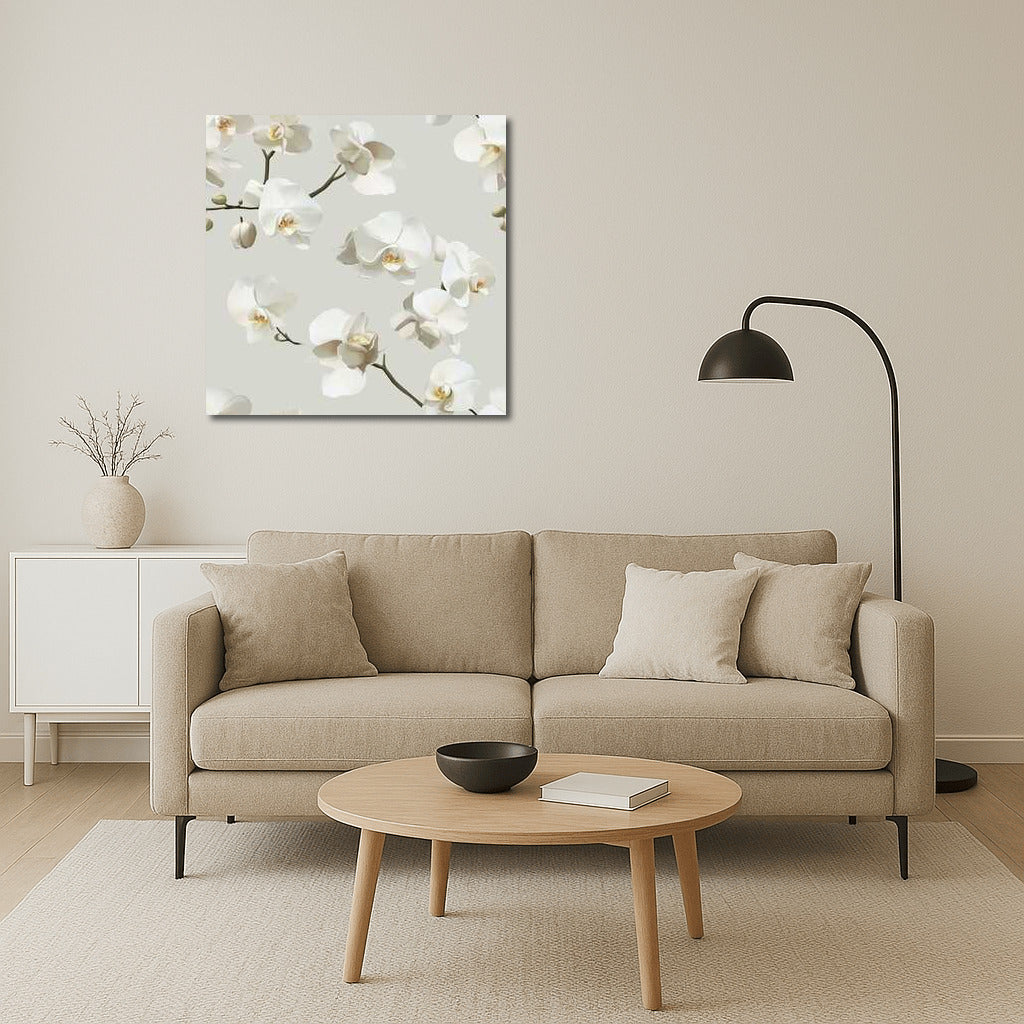 White Phalaenopsis Orchid: Elegance and Harmony in the Interior