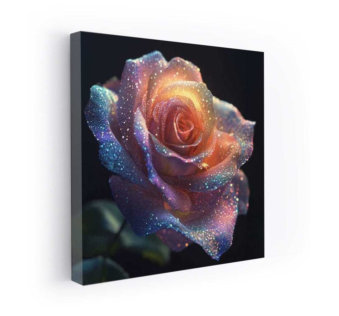 Rainbow Rose Magic: Vibrant Flowers