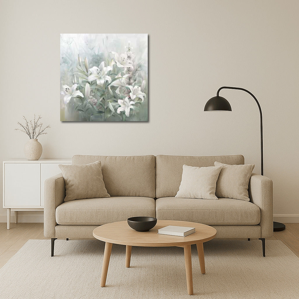 White Casablanca Lilies: Freshness and Sophistication for the Interior