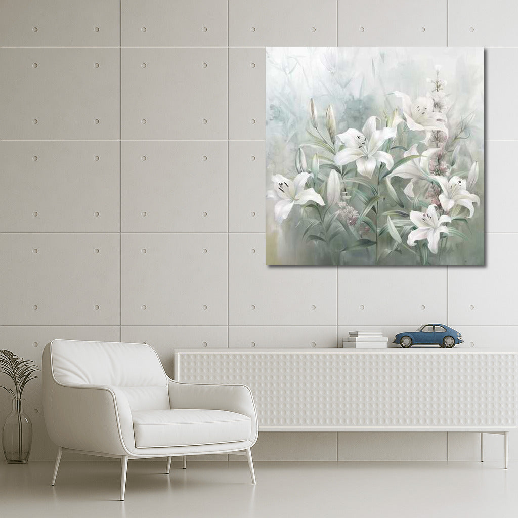 White Casablanca Lilies: Freshness and Sophistication for the Interior
