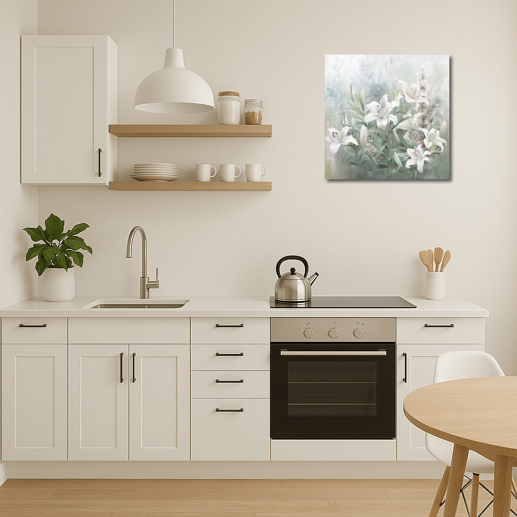 White Casablanca Lilies: Freshness and Sophistication for the Interior