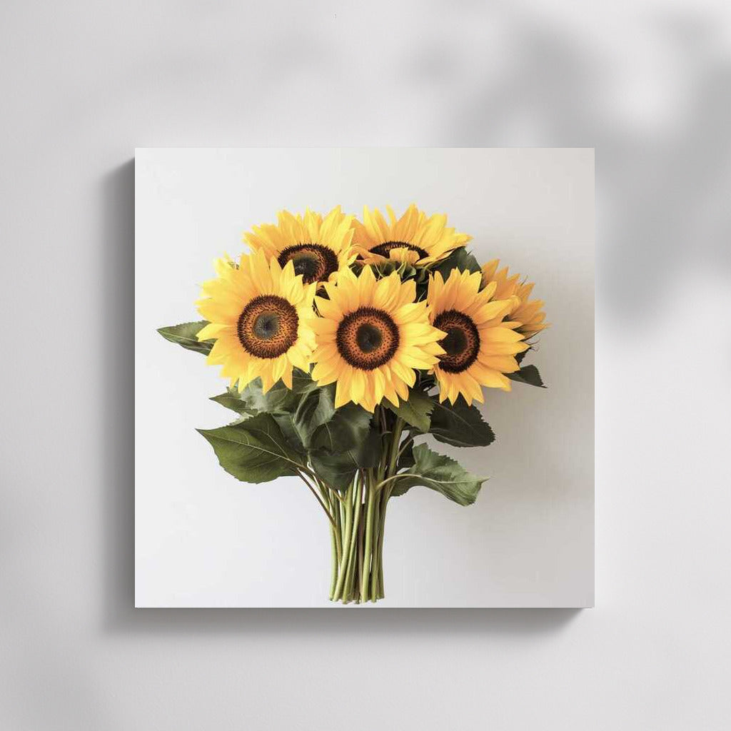Sunny Helianthus Sunflowers: A Bright Floral Accent for the Interior