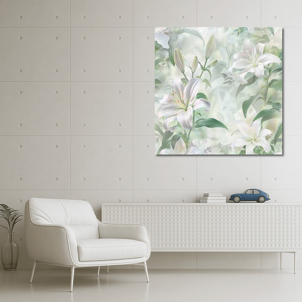 White Lilies Casablanca: Tenderness and Freshness of Nature