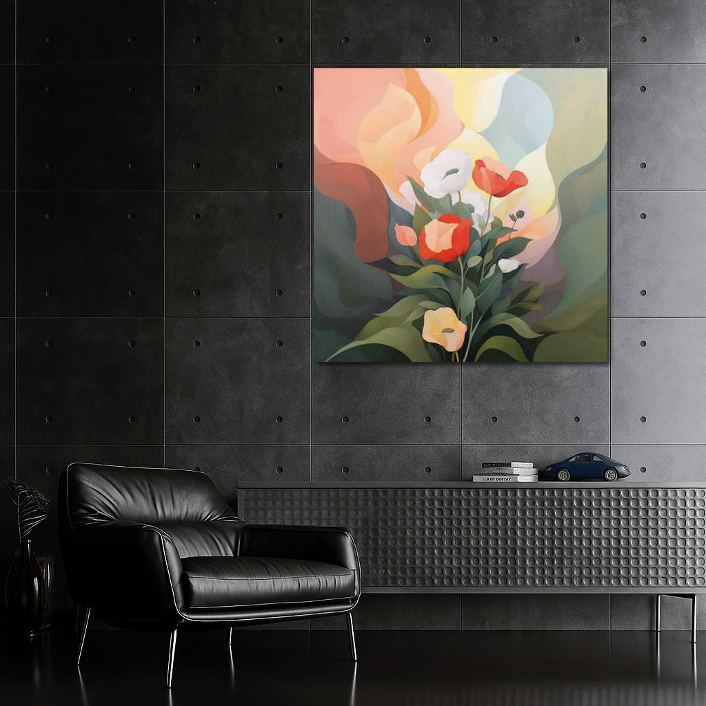 Watercolor Bouquet: The Magic of Flowers