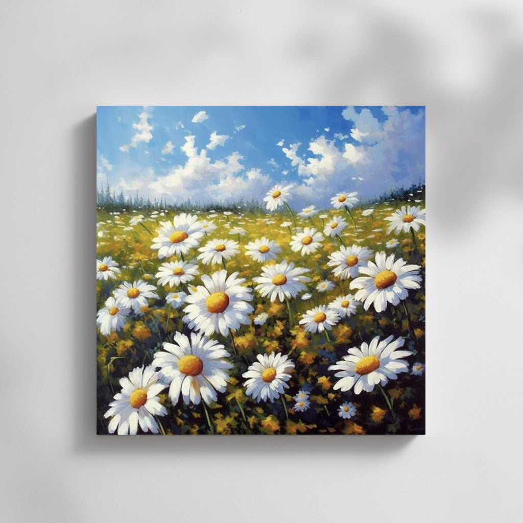 Flower Field of Daisies: Freshness and Lightness in the Interior