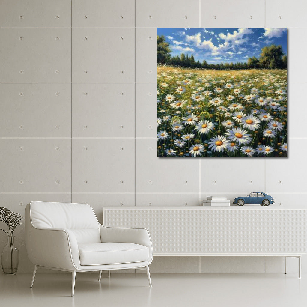 Chamomile Field: Sunny Mood and Endless Spaces