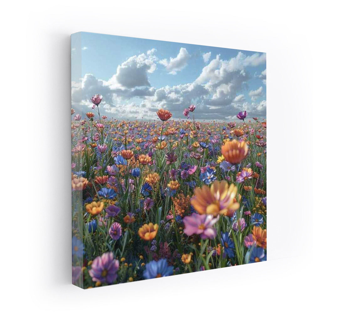 Cosmos Flower Field: Harmony and Beauty in Nature