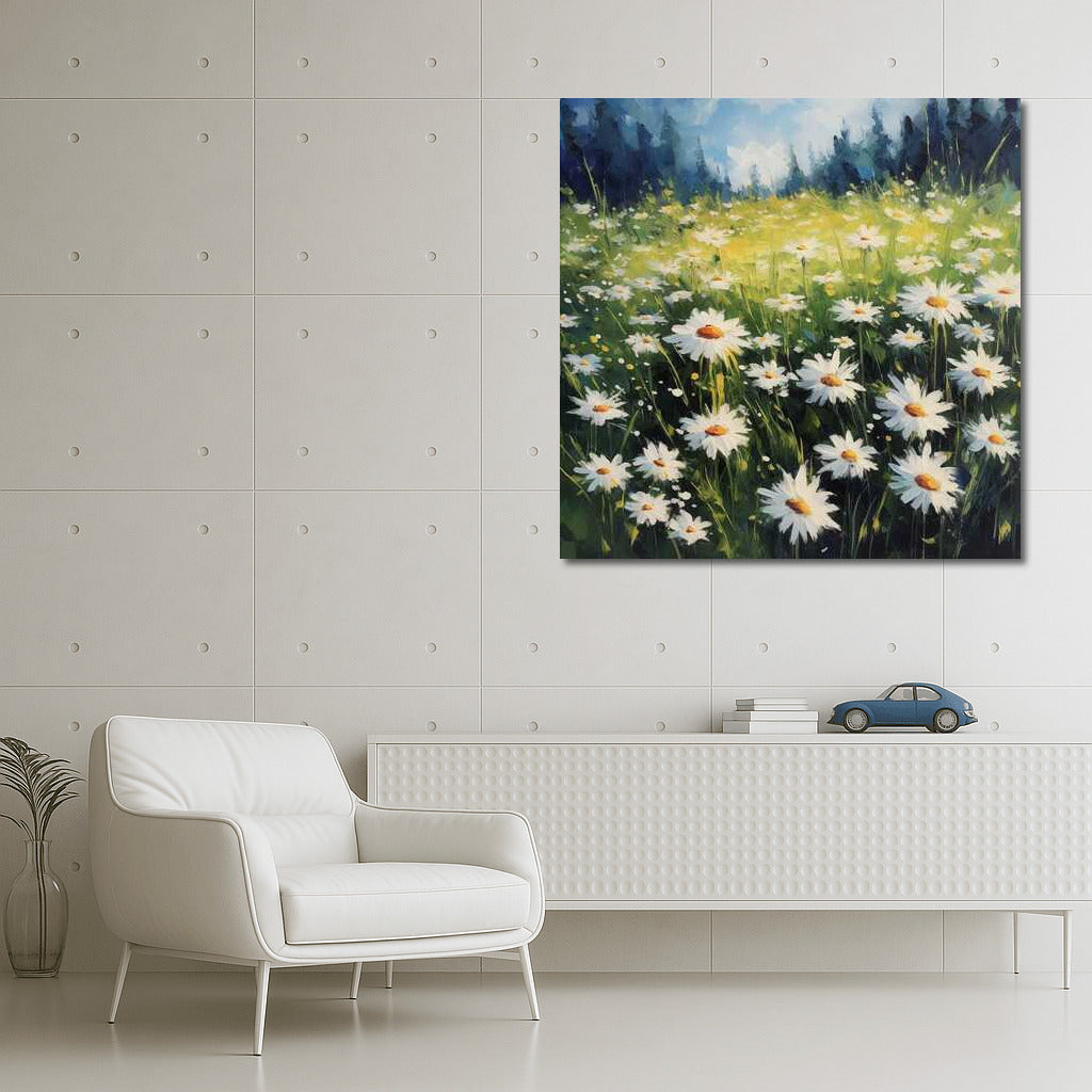 Chamomile Field: A Floral Refuge for the Home