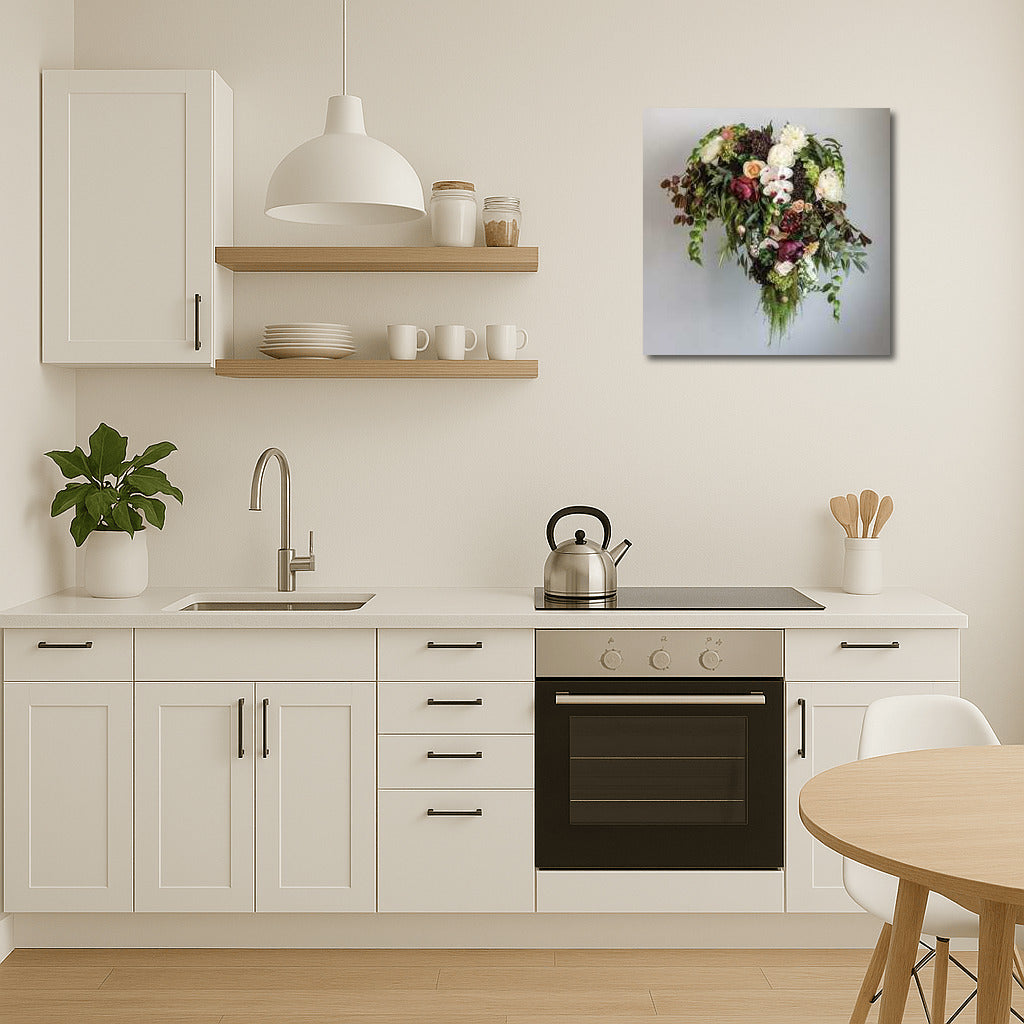 Delicate Peonies and Orchids: Elegant Floral Decor