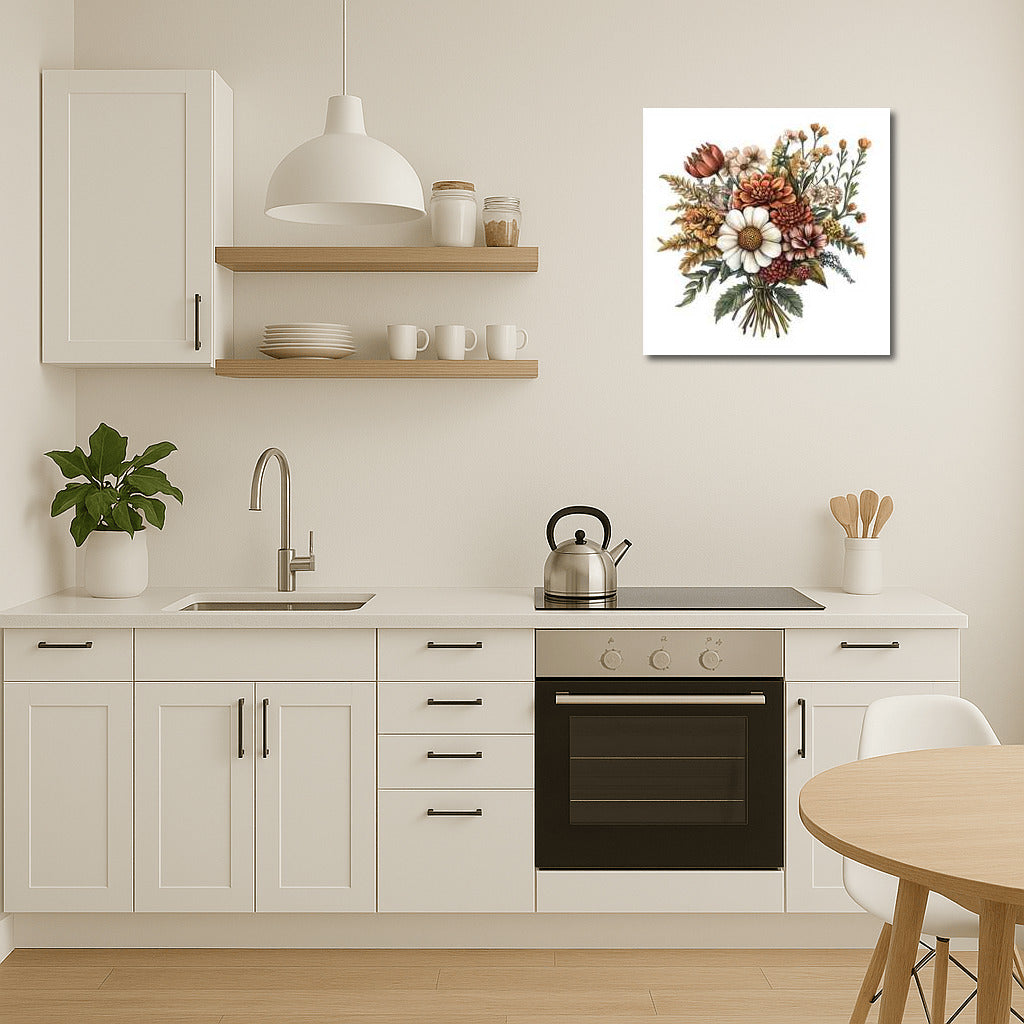 The Charm of Daisies and Dahlias: Flower Bouquet for Interior