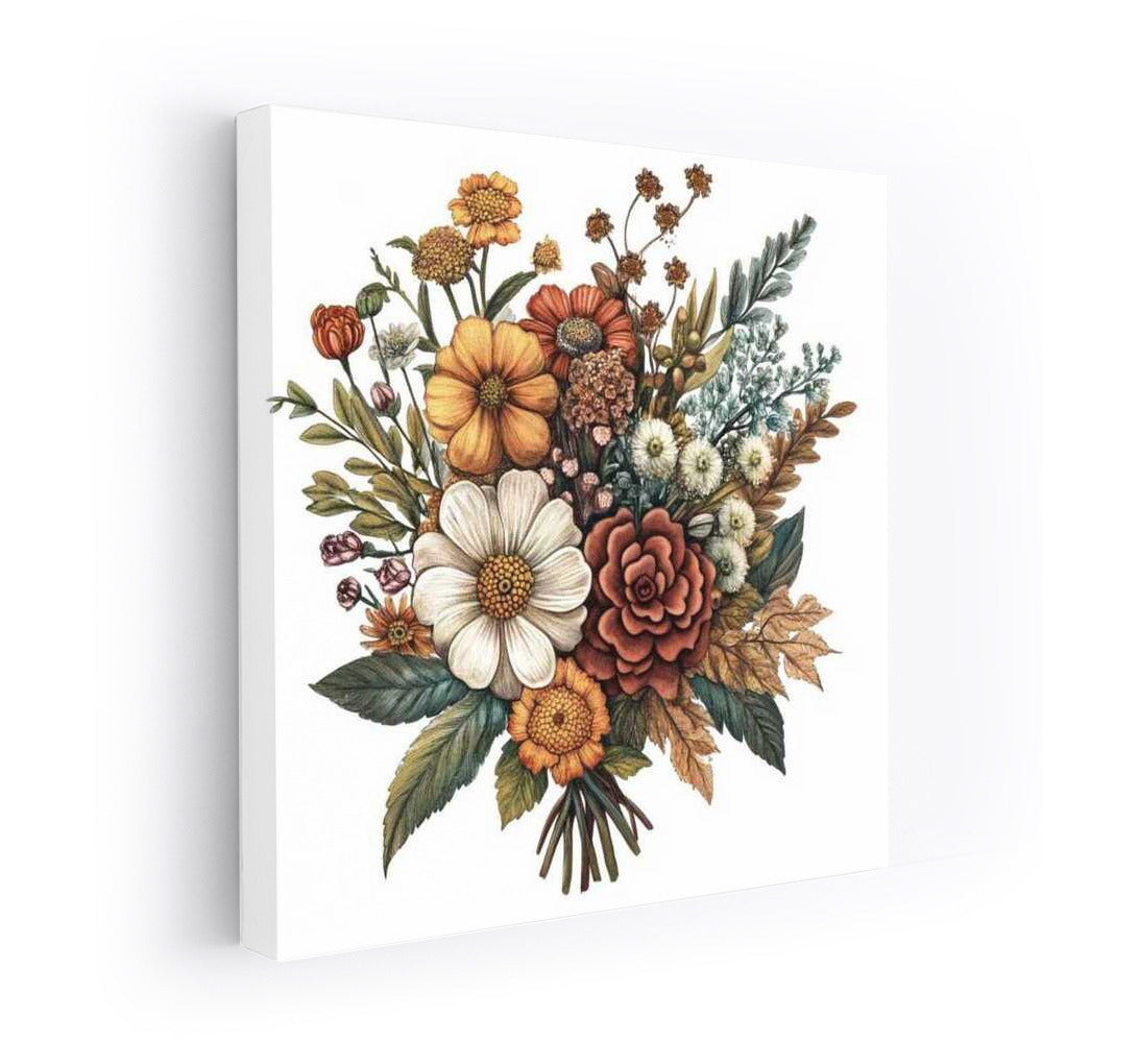 Charm of Daisies and Roses: Floral Bouquet 3