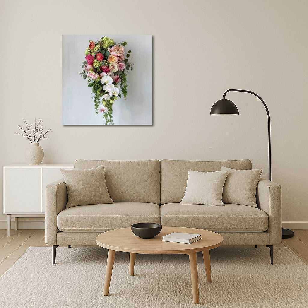 Floral Symphony: Roses, Orchids and Hydrangeas in the Interior