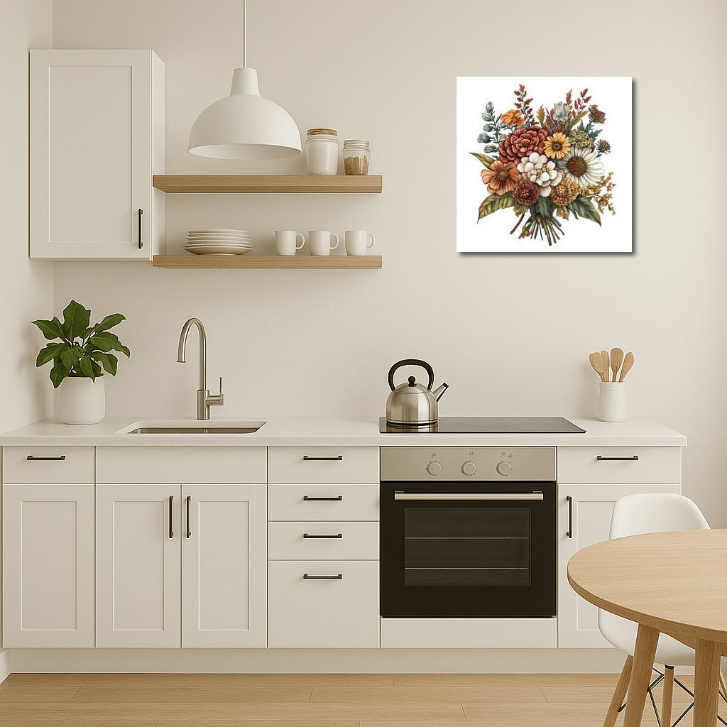 Floral Bouquet: Dahlias and Daisies for Interior