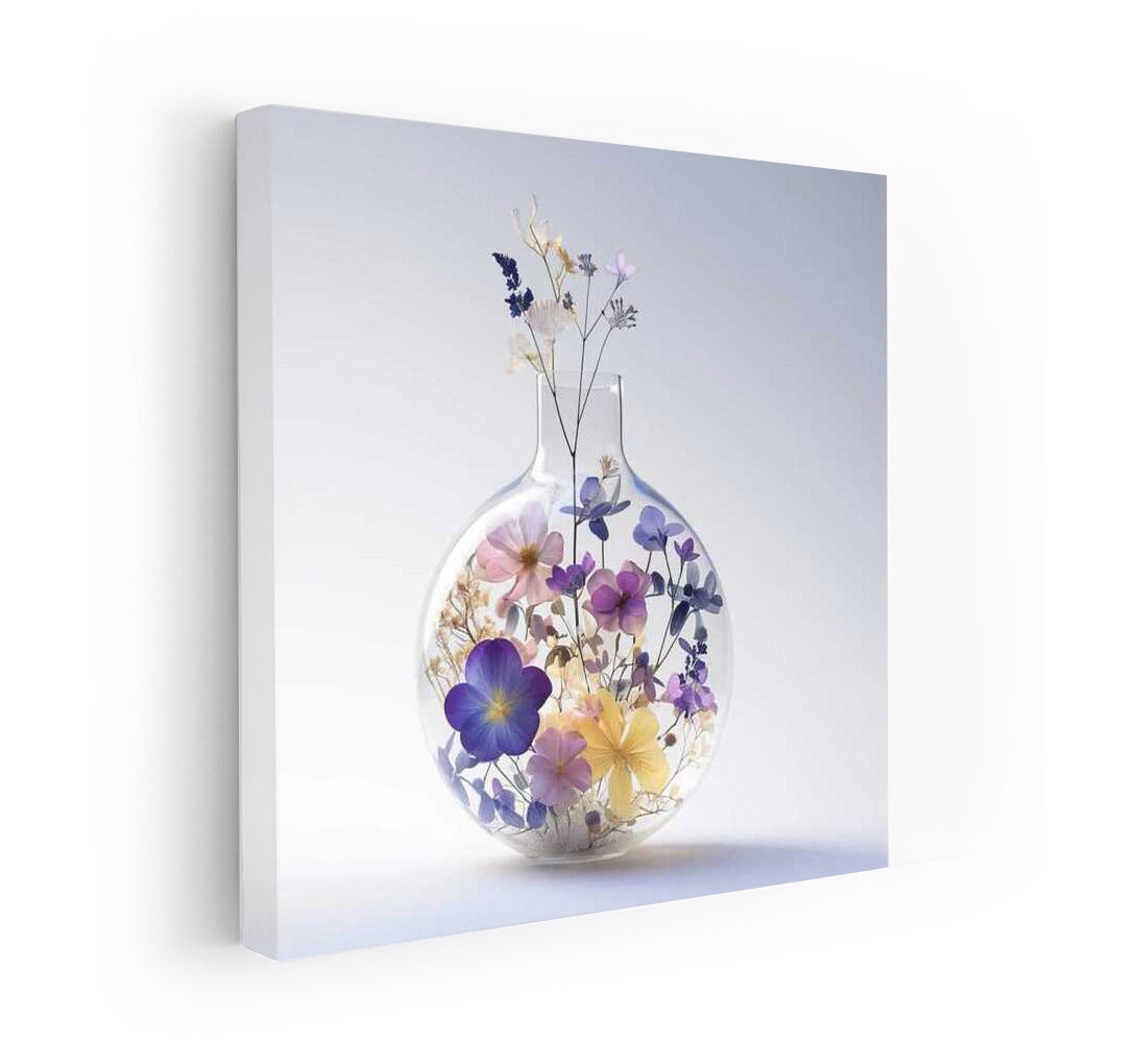 Peonies in a Glass Vase: Elegance and Freshness