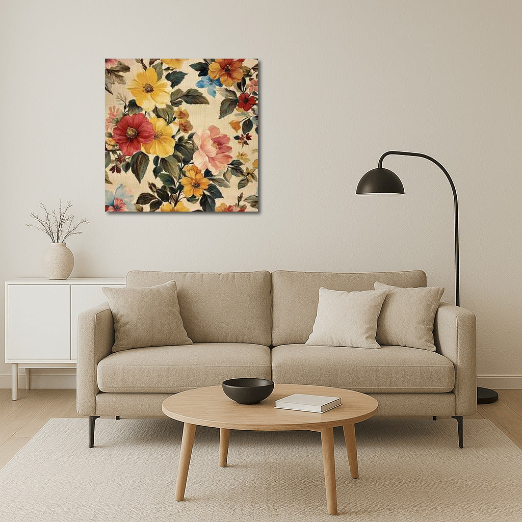 Floral Pattern: Peonies in Harmony